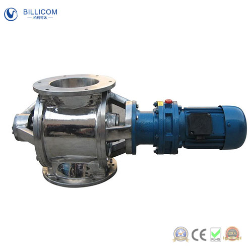 Electric rotary discharge valve